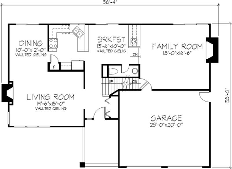 Floor Plan First Story