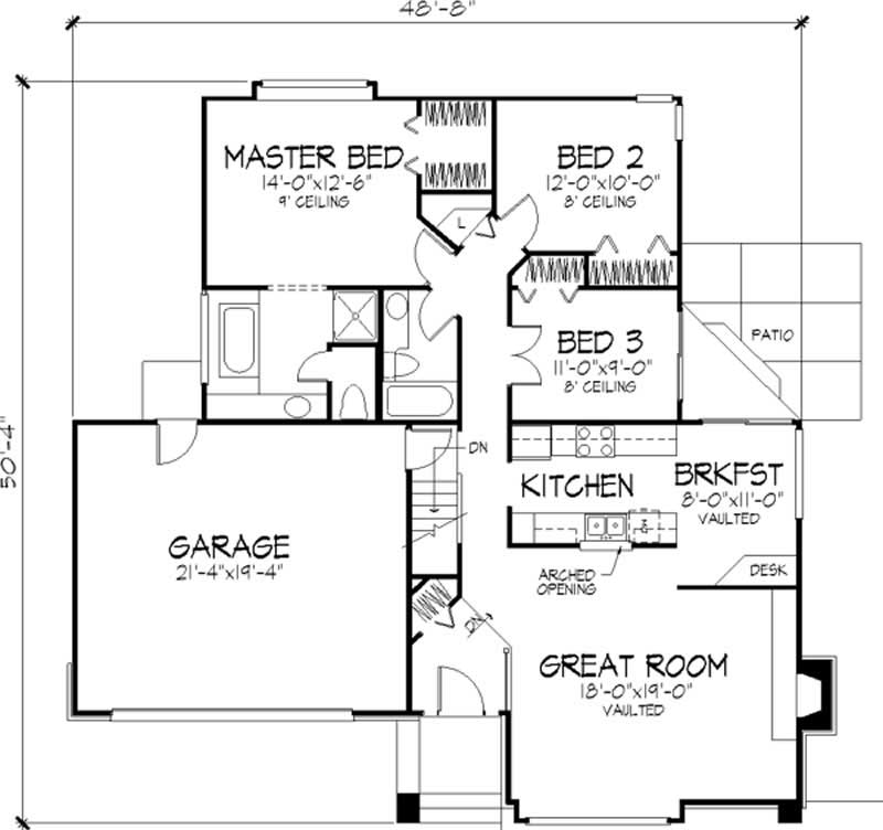 Floor Plan First Story