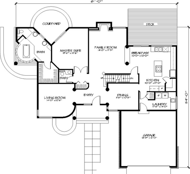 Floor Plan First Story