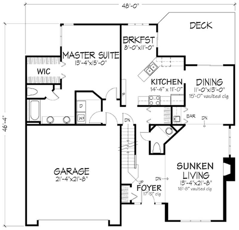 Floor Plan First Story