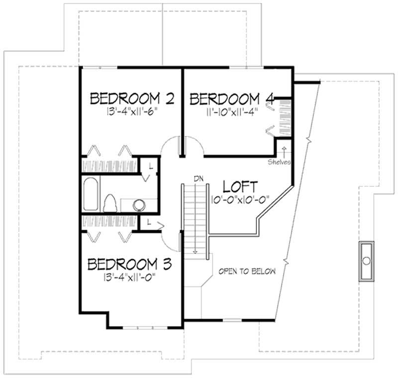 Floor Plan Second Story