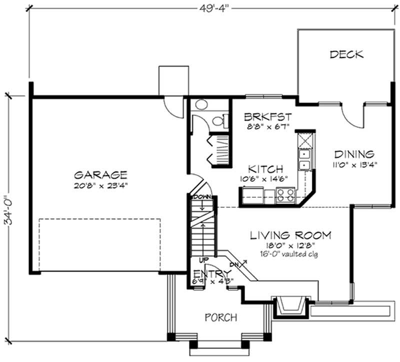Floor Plan First Story