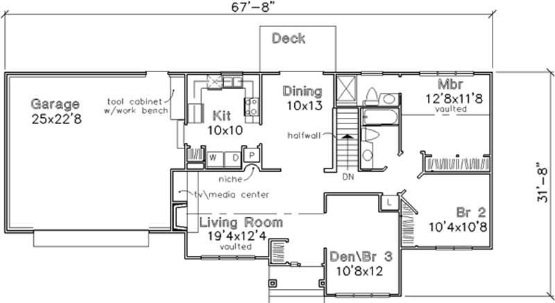 Floor Plan First Story