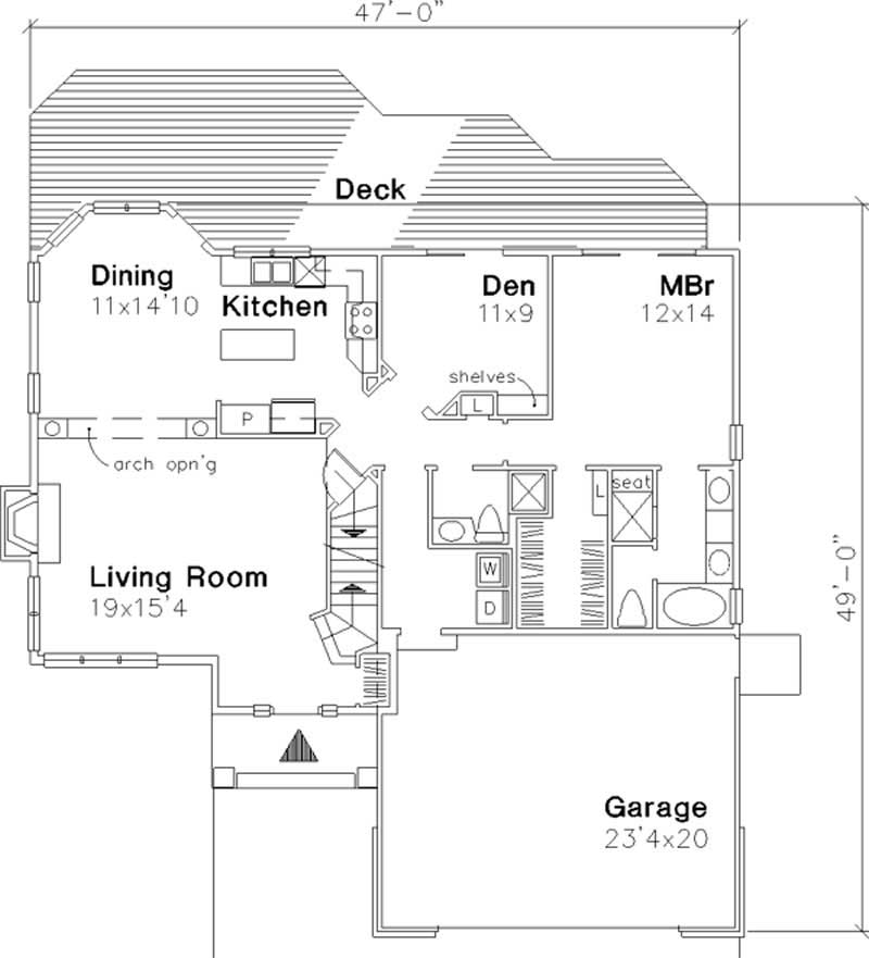 Floor Plan First Story