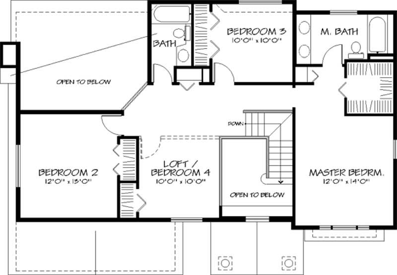 Floor Plan Second Story
