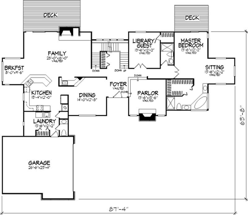 Floor Plan First Story