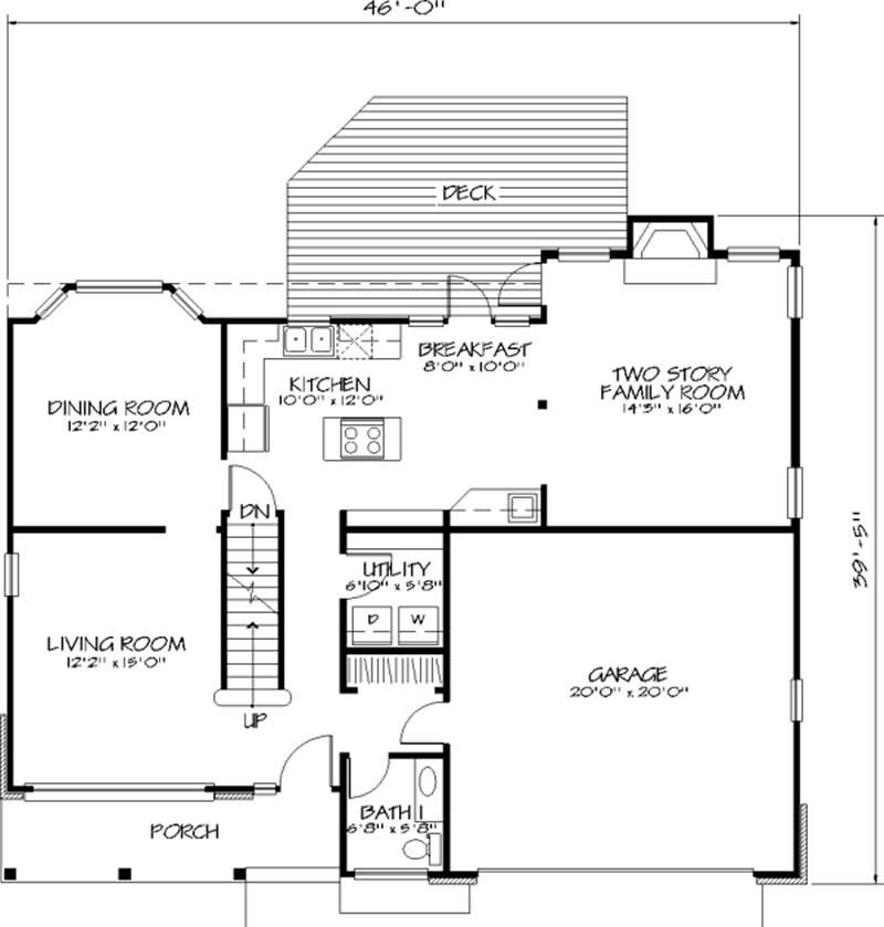 Floor Plan First Story