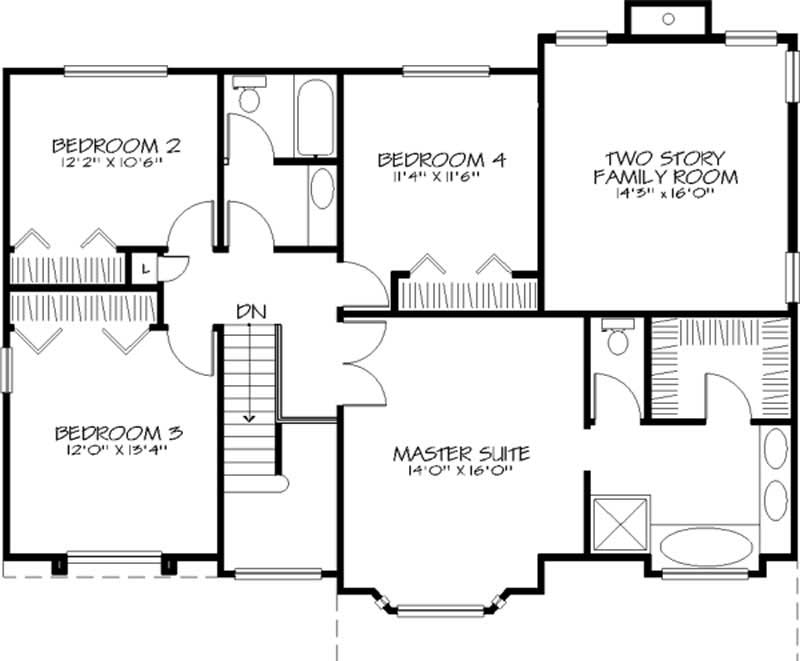 Floor Plan Second Story