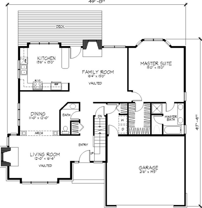 Floor Plan First Story
