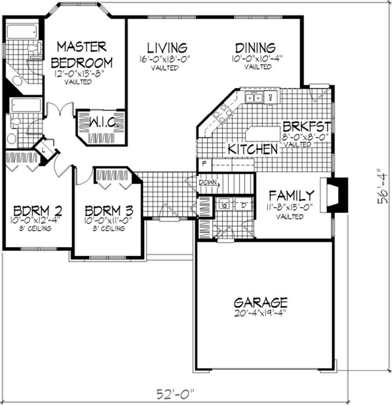 Floor Plan First Story