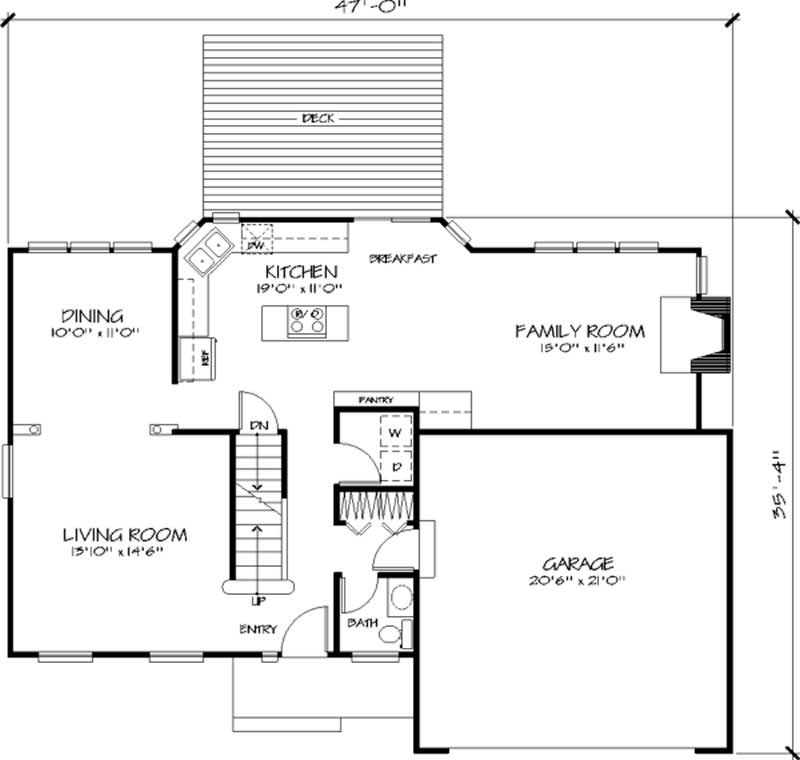 Floor Plan First Story