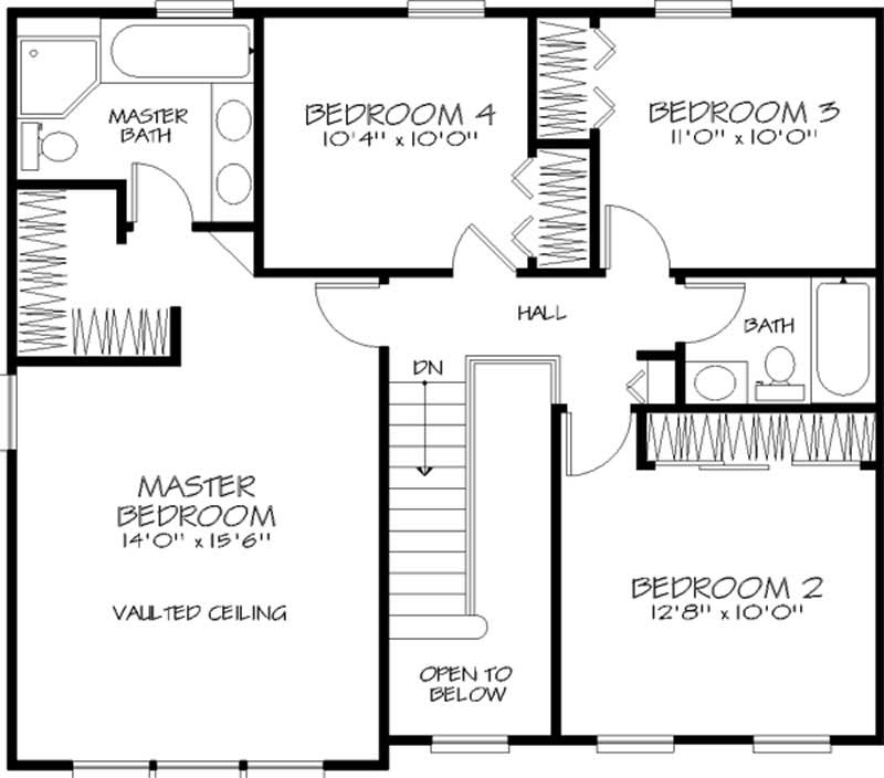 Floor Plan Second Story