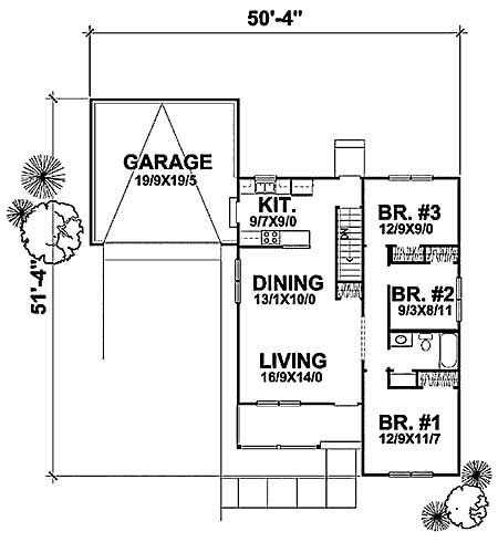 Floor Plan First Story