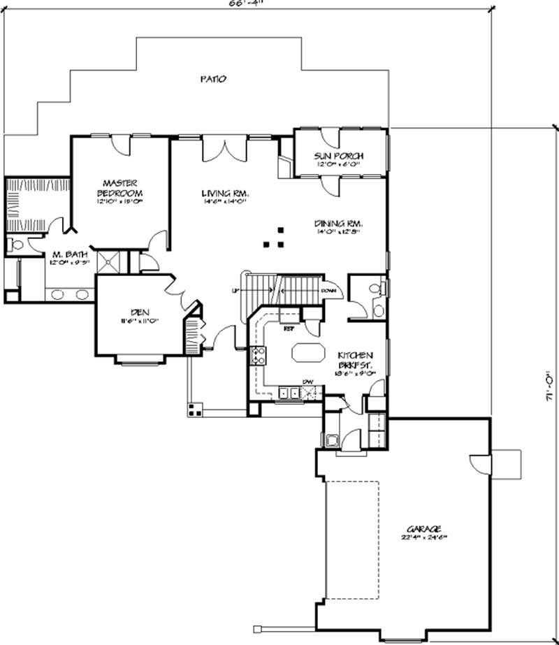 Floor Plan First Story