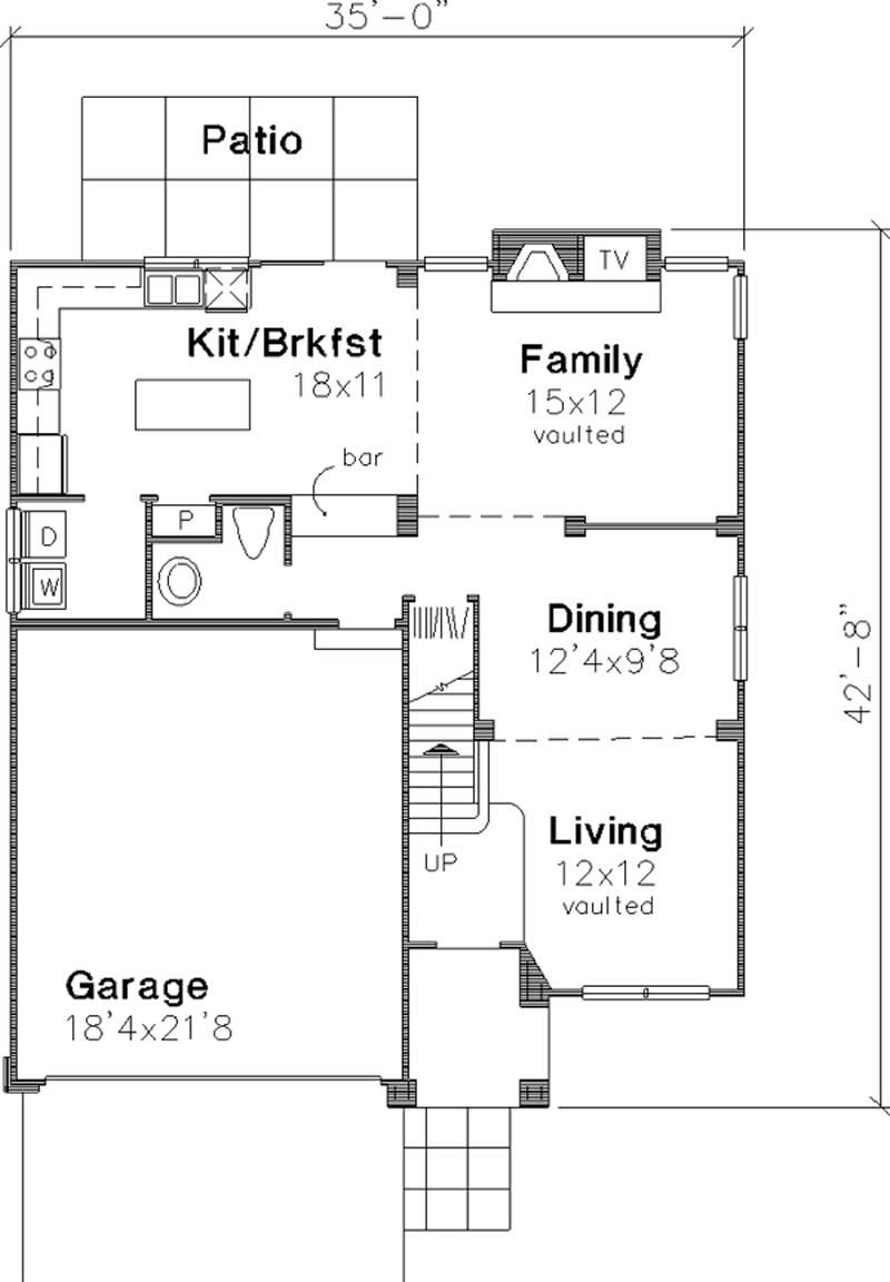 Floor Plan First Story
