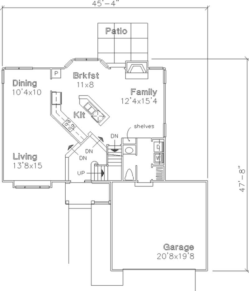 Floor Plan First Story