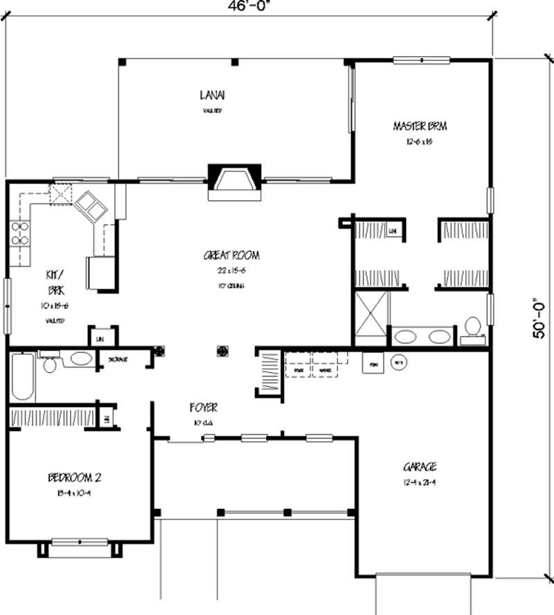 Floor Plan First Story