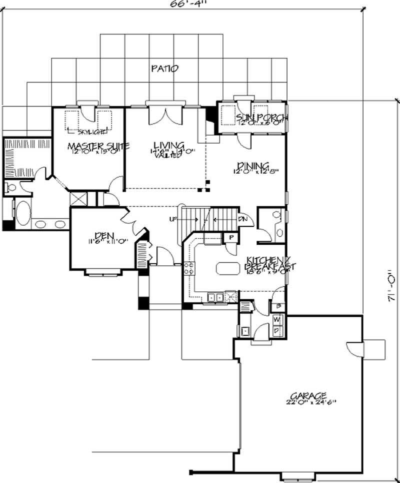 Floor Plan First Story