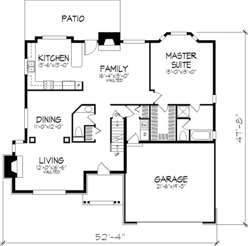 Floor Plan First Story