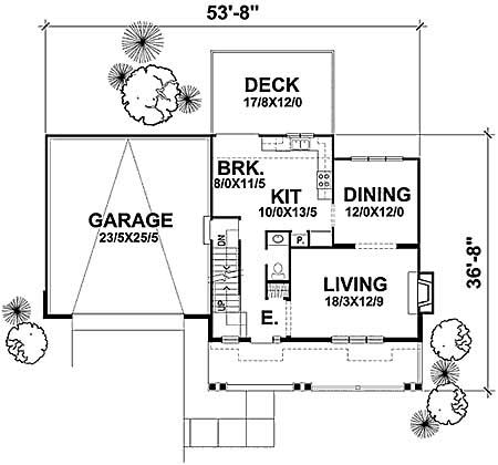 Floor Plan First Story