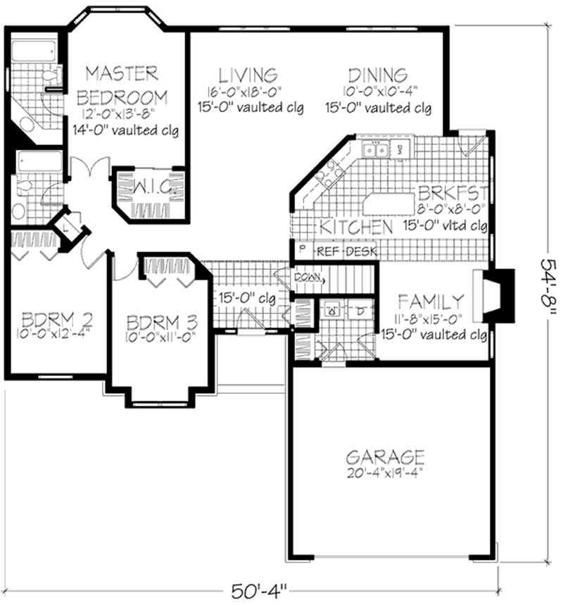 Floor Plan First Story