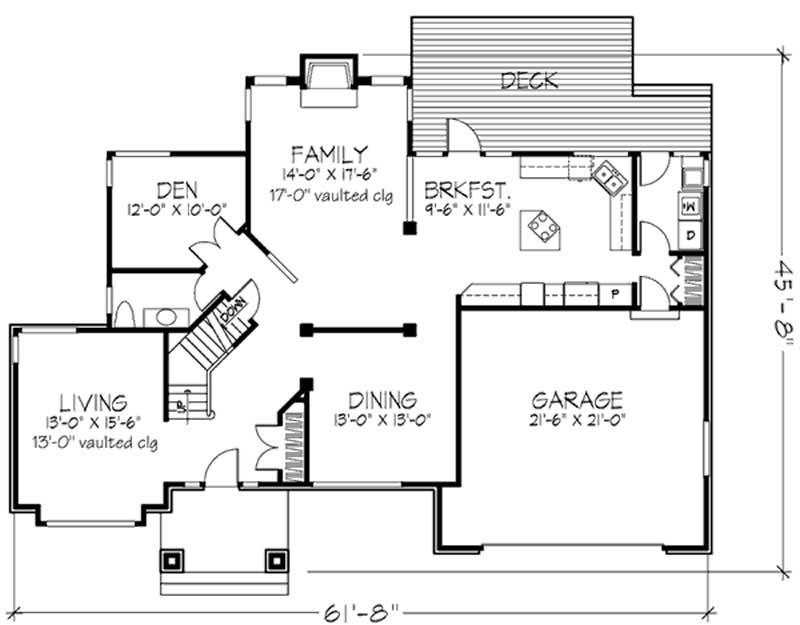 Floor Plan First Story