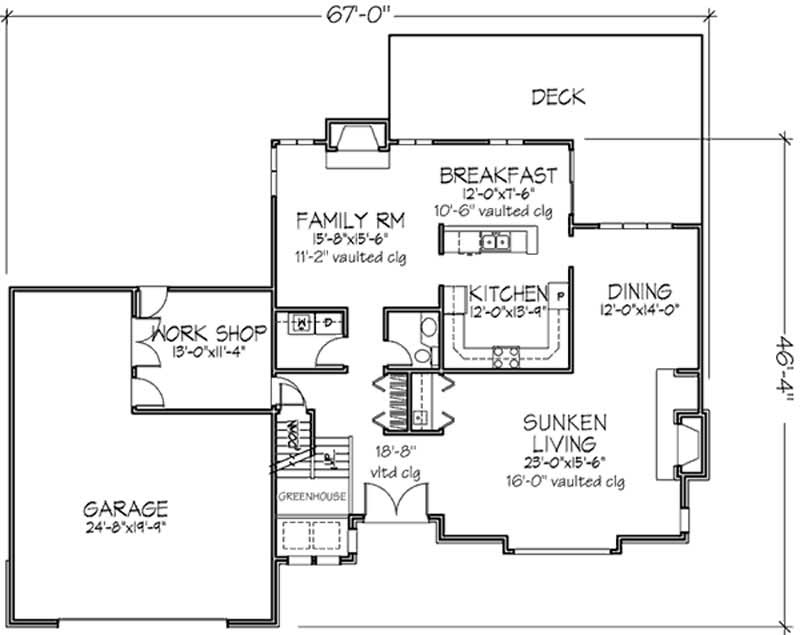 Floor Plan First Story