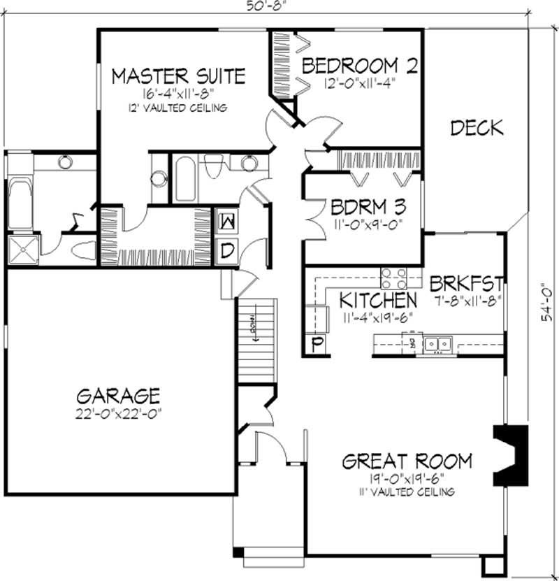 Floor Plan First Story