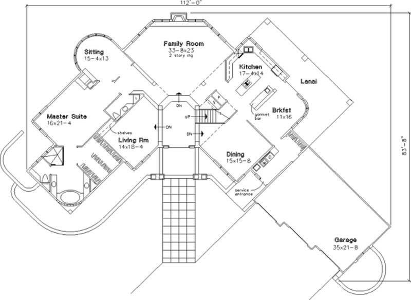 Floor Plan First Story