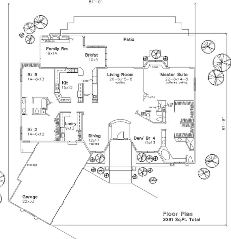 Floor Plan First Story