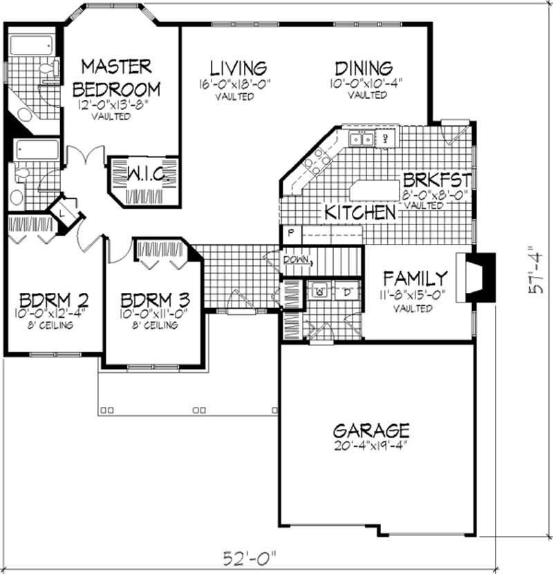 Floor Plan First Story