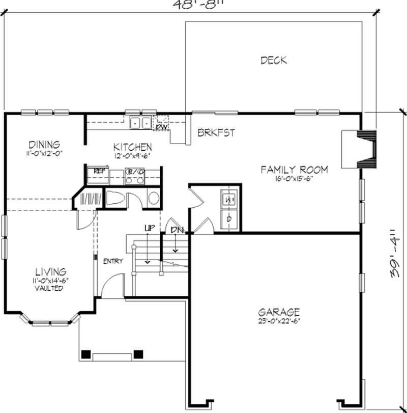 Floor Plan First Story