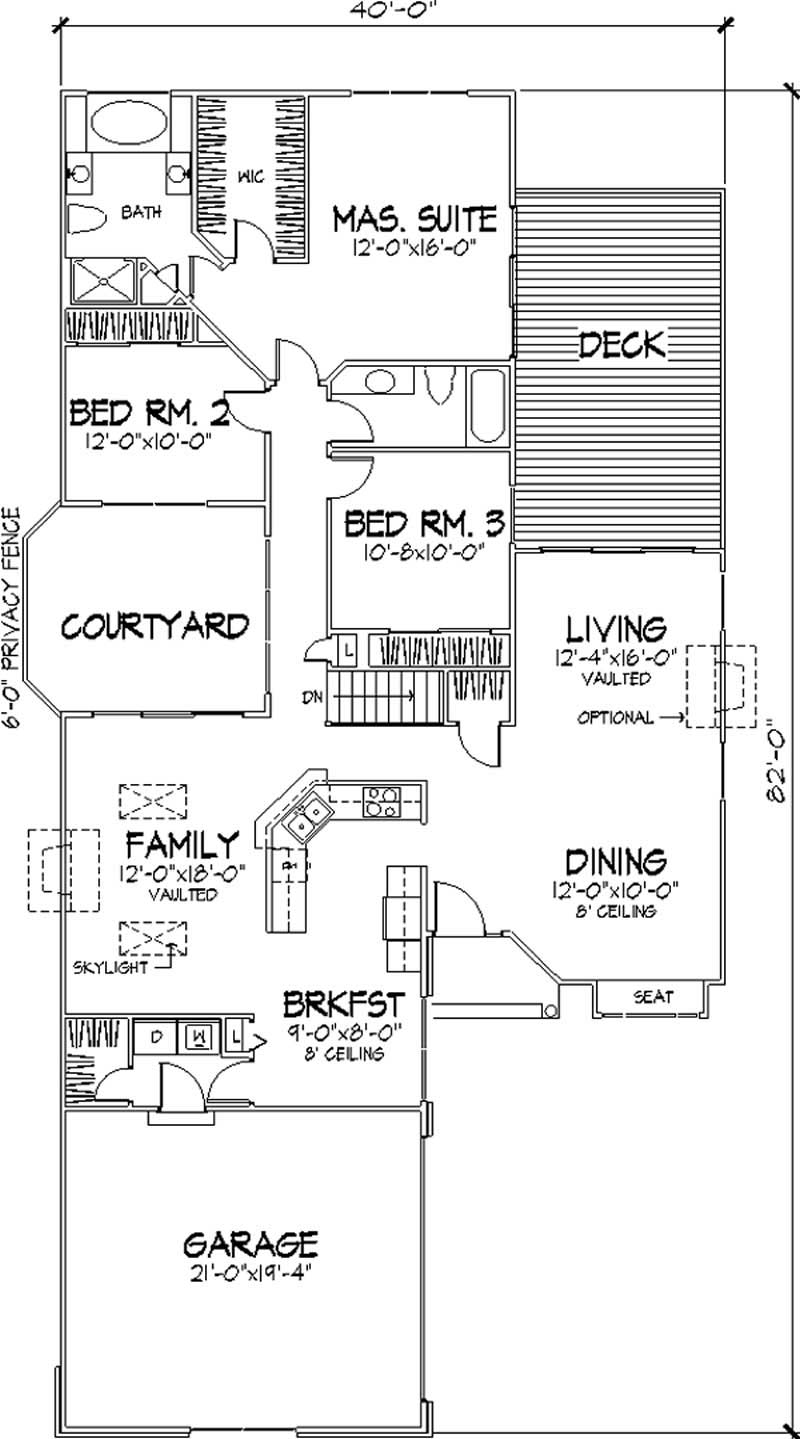 Floor Plan First Story