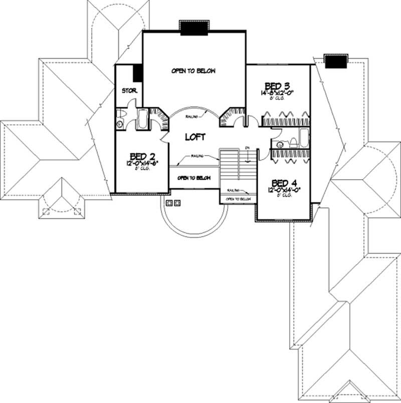 Floor Plan Second Story