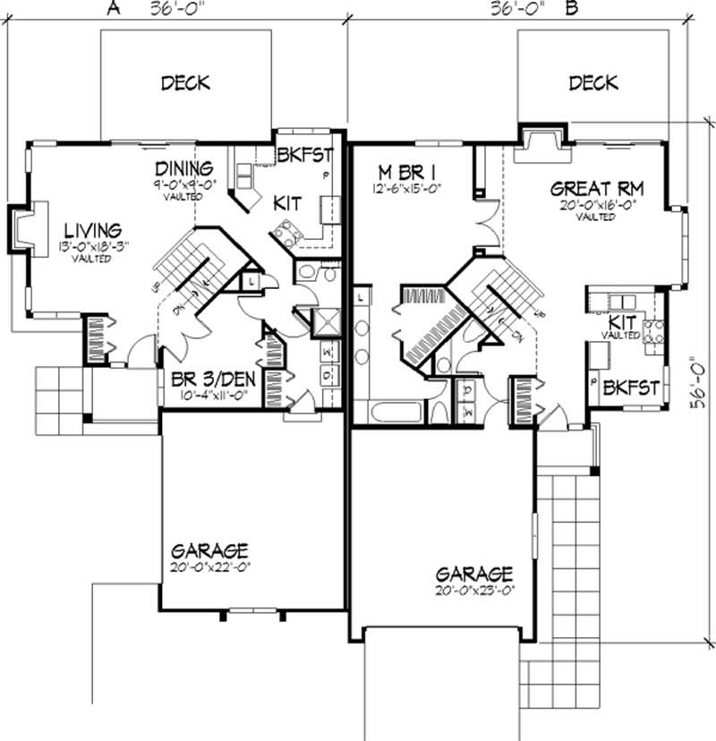 Floor Plan First Story
