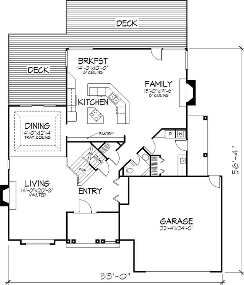 Floor Plan First Story