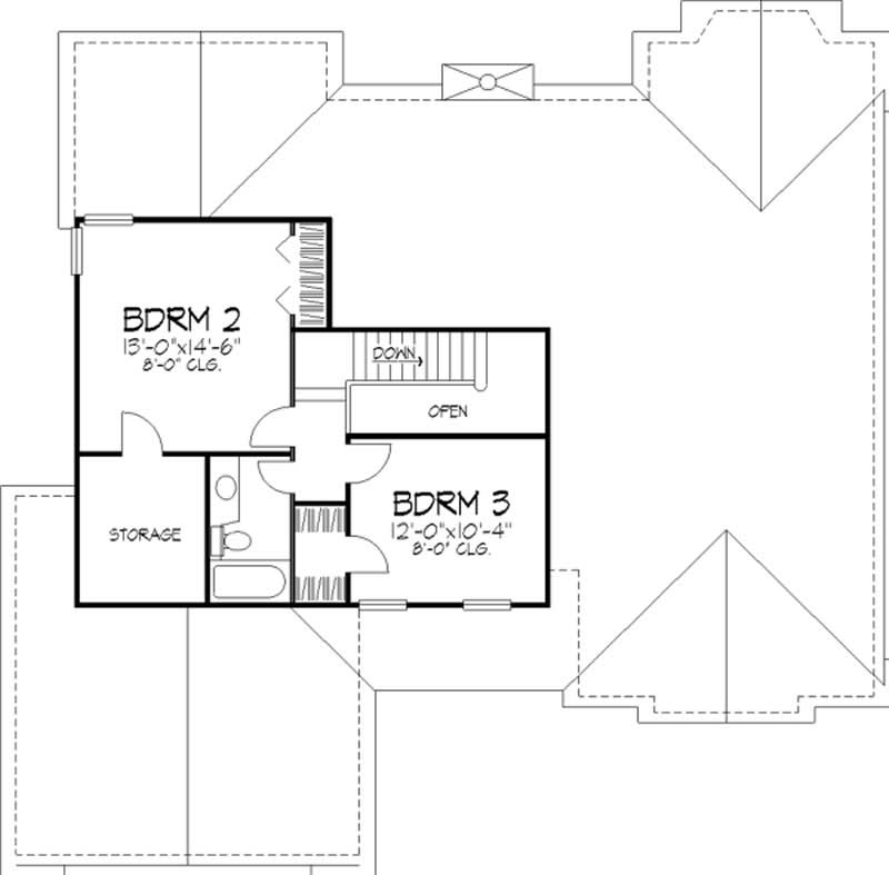 Floor Plan Second Story