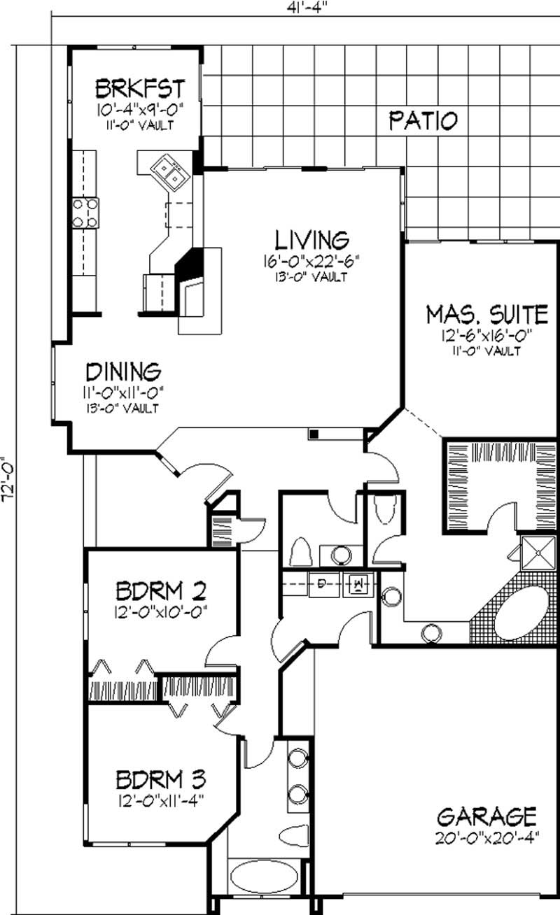 Floor Plan Fifth Story