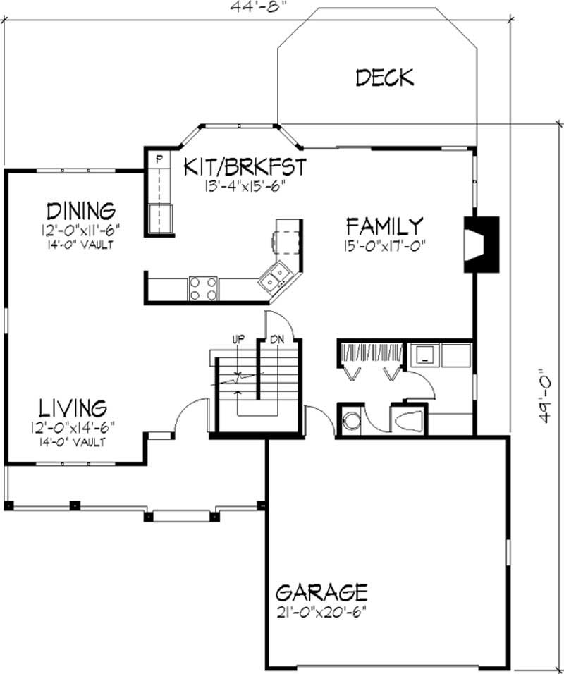 Floor Plan First Story