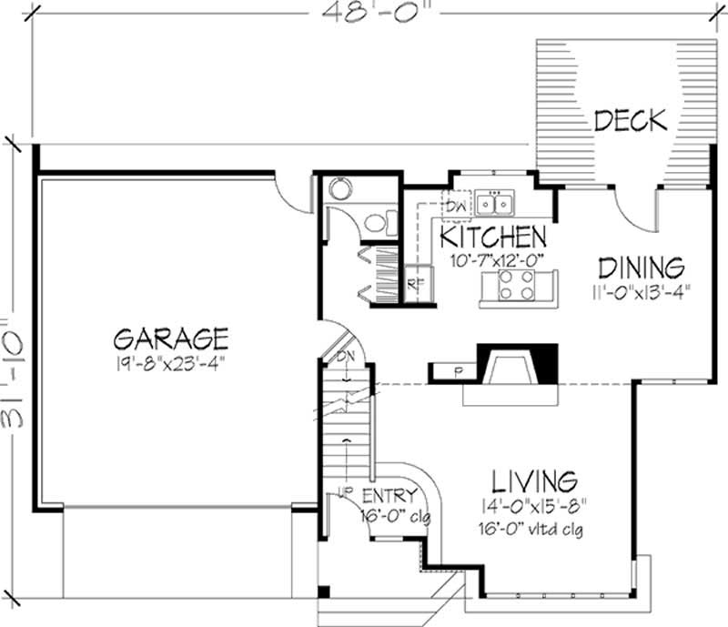Floor Plan First Story