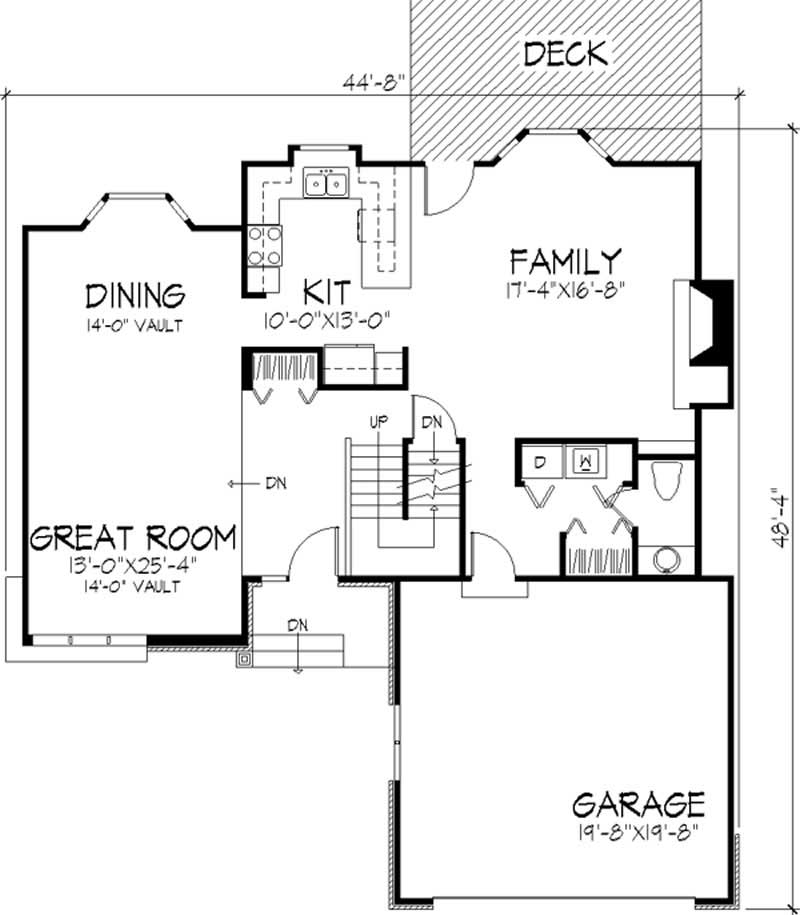Floor Plan First Story