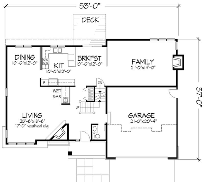 Floor Plan First Story