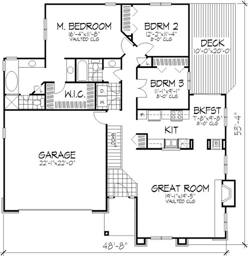 Floor Plan First Story