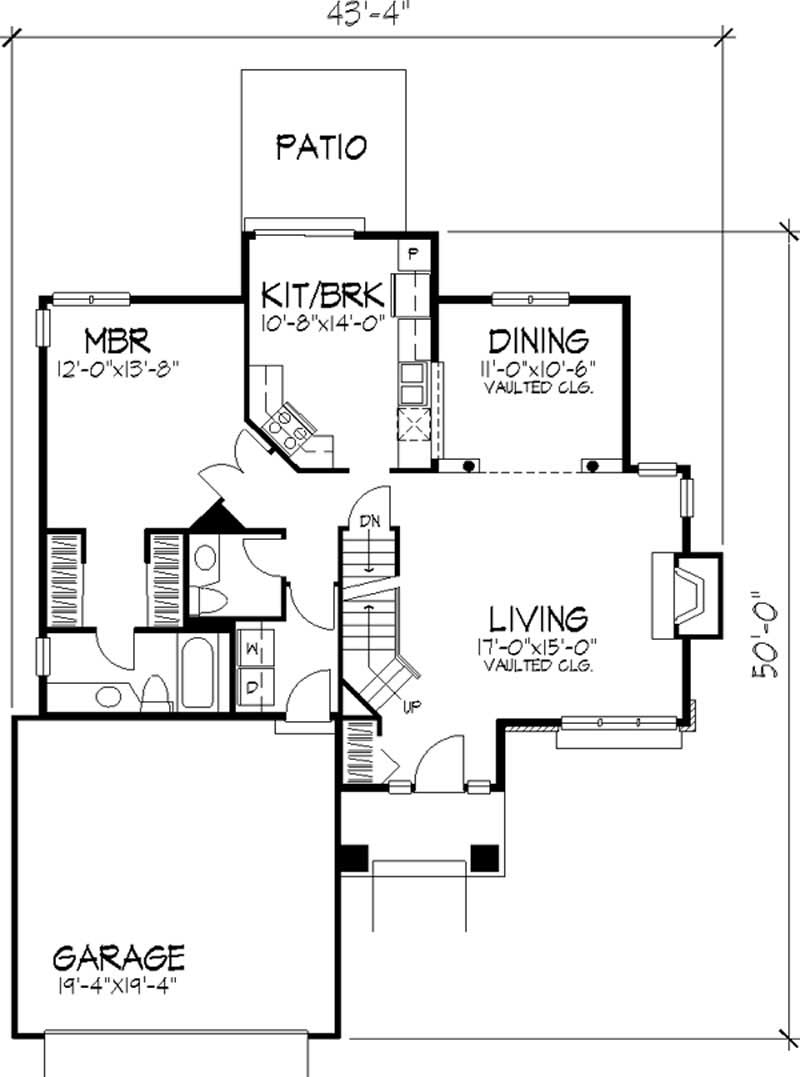 Floor Plan First Story