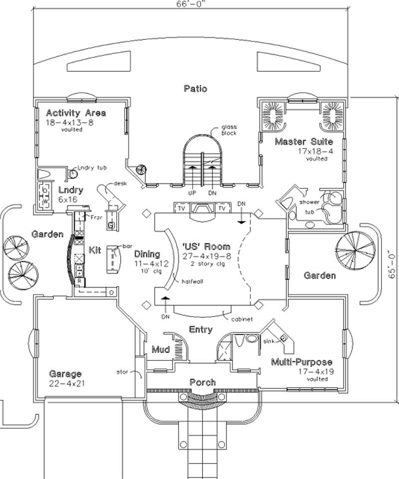 Floor Plan First Story
