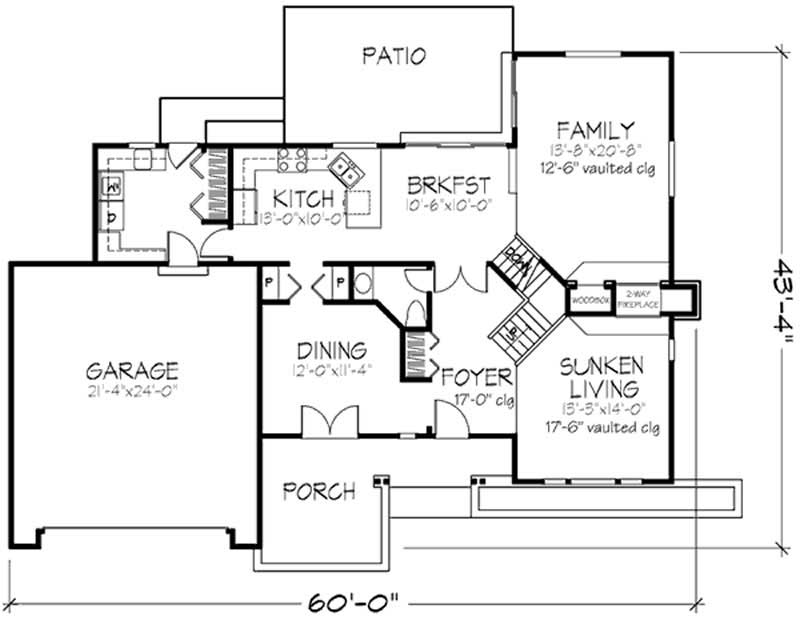 Floor Plan First Story
