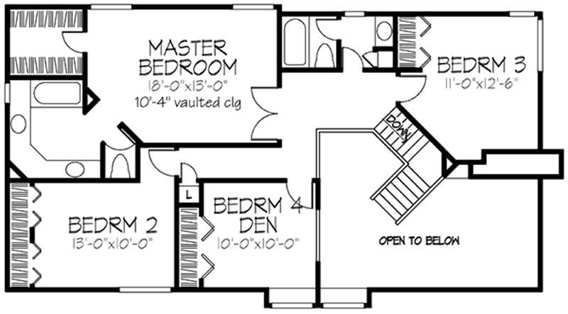 Floor Plan Second Story