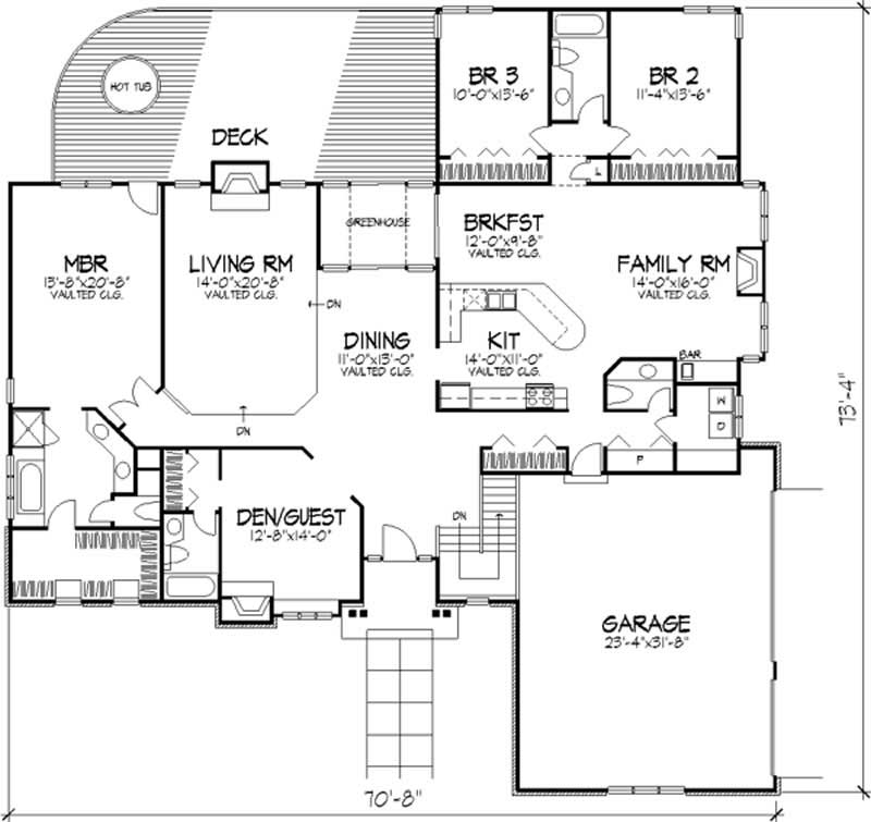 Floor Plan First Story