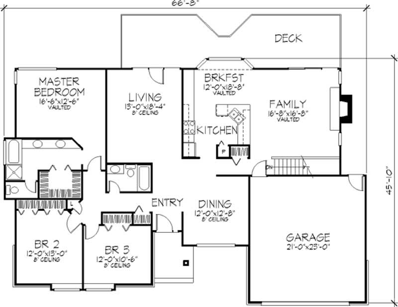 Floor Plan First Story