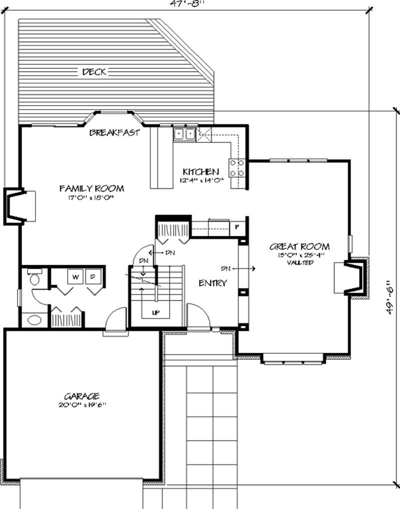 Floor Plan First Story
